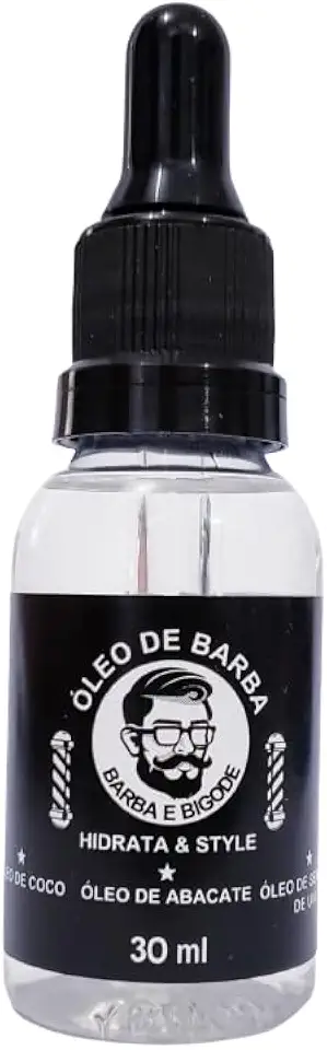 Oleo para barba e bigode, oleo hidratante para barba