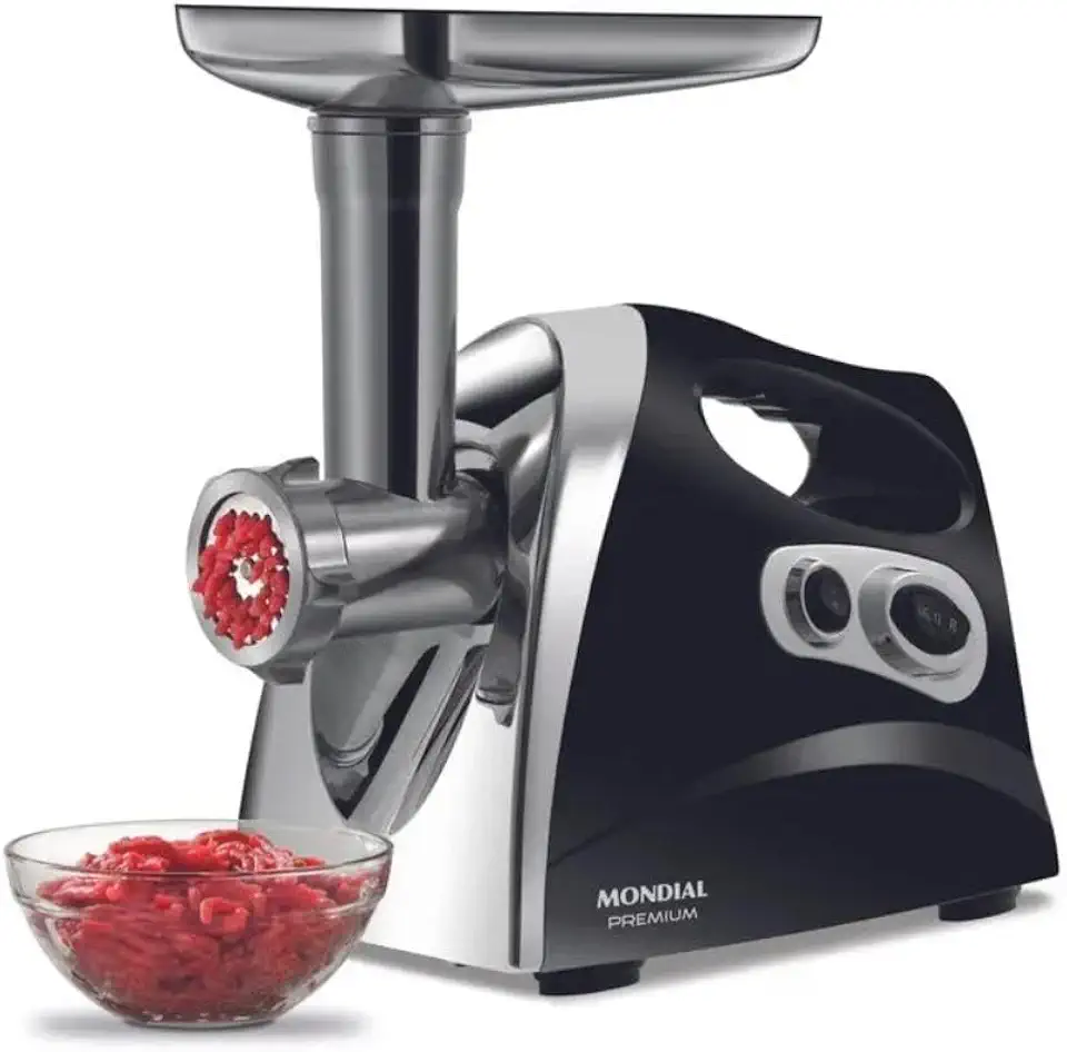 Moedor de Carne Elétrico Mondial MC-03 Premium