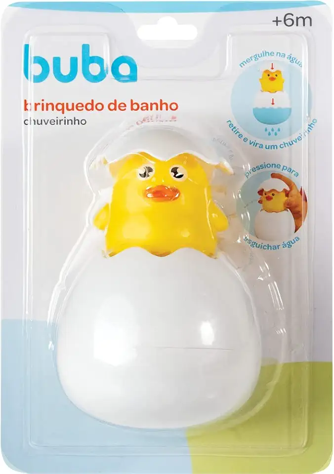 Buba Brinquedo De Banho Chuveirinho - Pintinho