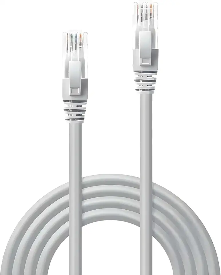 Cabo de Rede Cat6 Ethernet RJ45 Gigabit 1000Mbps Alta Velocidade LAN Cabo Internet Gamer para Roteador Modem PC Notebook Smart TV Switch Hub Servidor CFTV Câmera IP (10 metros)