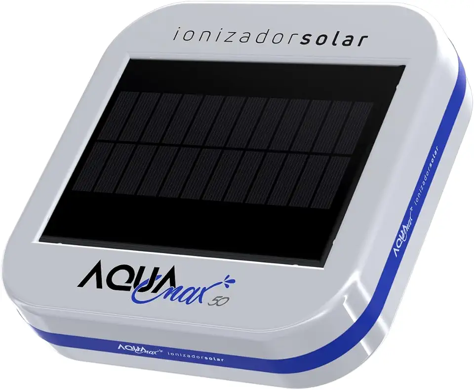 Ionizador Solar Para Piscina 50000 litros Aquamax50 Menos Cloro