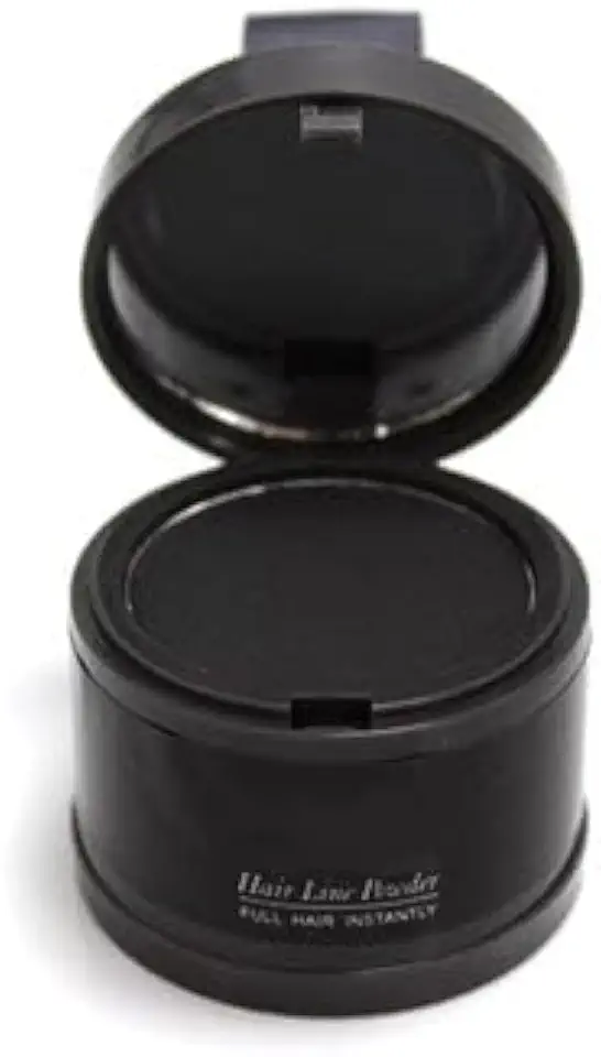 Maquiagem Fibra Capilar Com Queratina em Pó Calvície (Preto/Black)