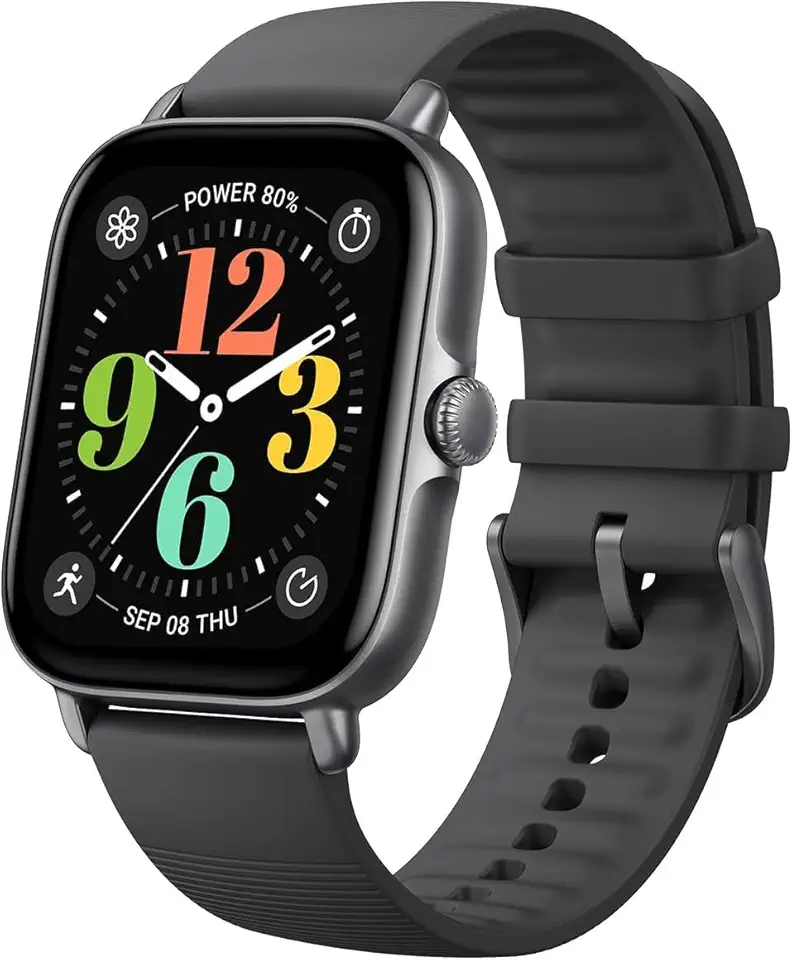 Relógio Amazfit Gts 4 Mini New Smartwatch Com Alexa Original 1.75 (Black)