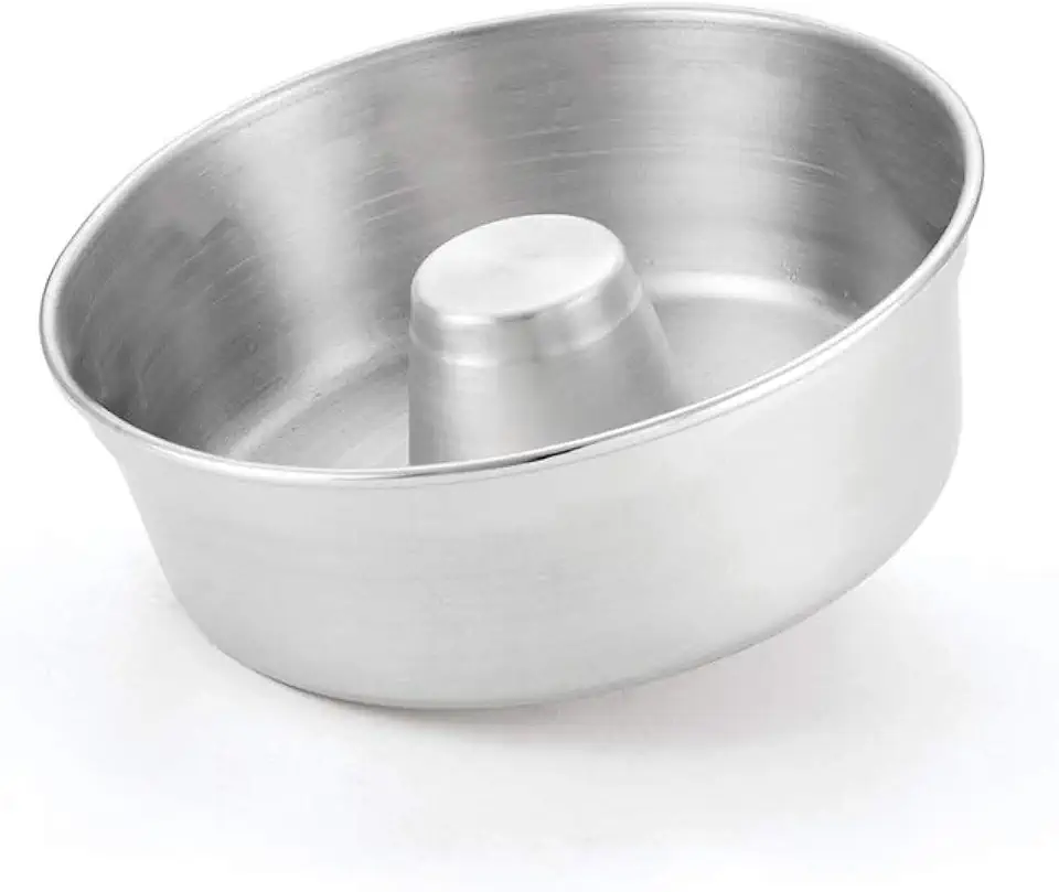 Forma de Bolo Nº 24, Aluminio Oliveira, Prata