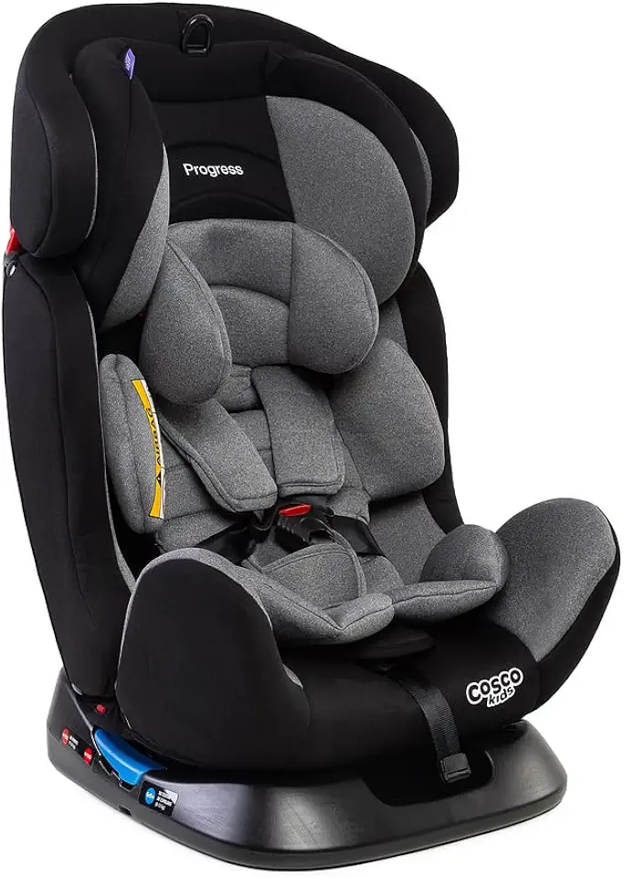 Cadeirinha Cosco Kids, Progress, 0 a 36kg, Cinza Mescla