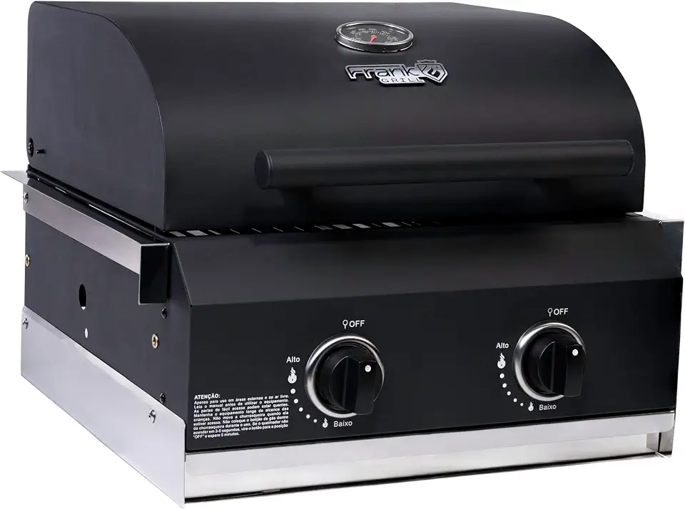 Churrasqueira a Gás Phoenix Embutir - Frank Grill