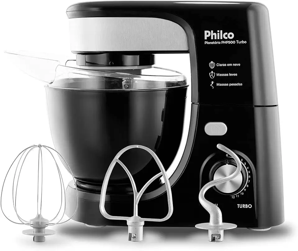 Philco PHP500 Turbo, Batedeira Planetária 220V - 700W