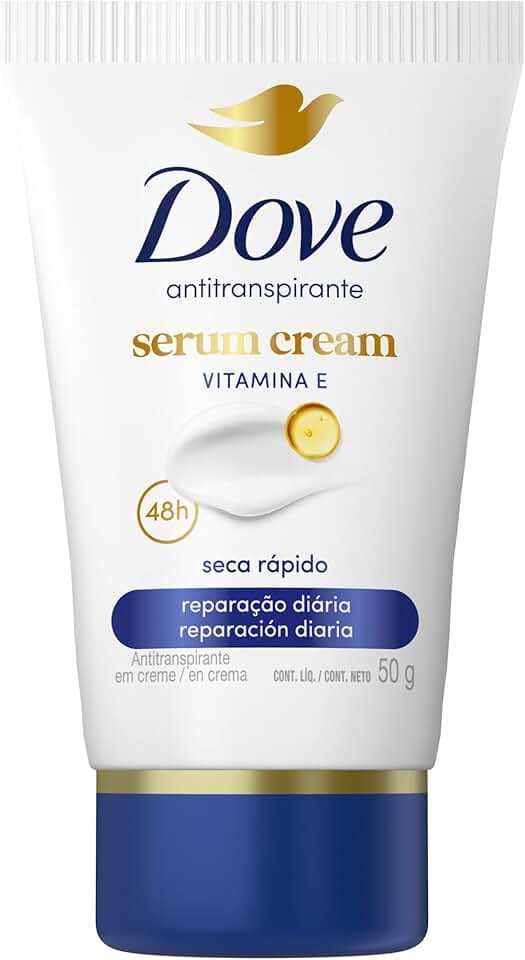 Dove Desodorante Antitranspirante em Creme Sérum Reparação Diária 50 G