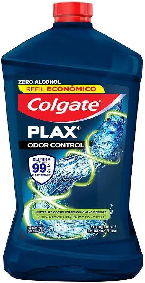 Enxaguante Bucal Colgate Plax Odor Control 2L