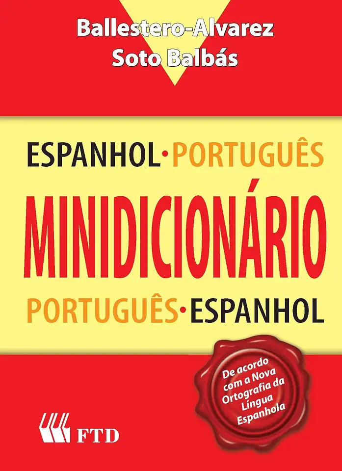 FTD Minidicionário Espanhol-Português e Português-Espanhol, Multicores