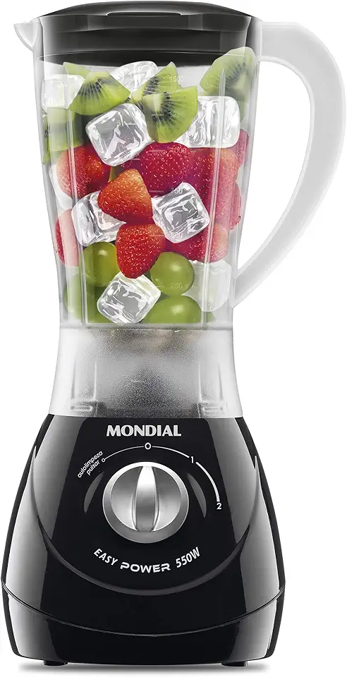 MONDIAL Liquidificador Easy Power, Preto, 550W, 110V - L-550-B