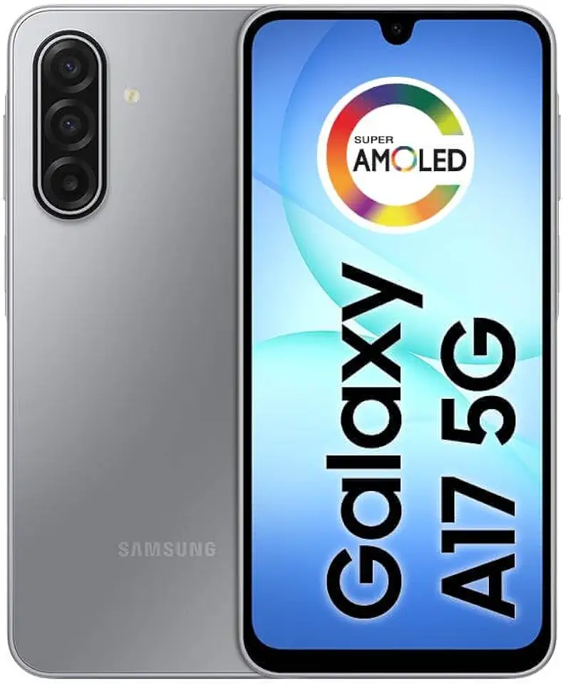 Celular Samsung Galaxy A17 5G, 128GB, 4GB, 50MP Tela 6.7" - Cinza