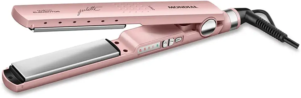 Prancha Alisadora, Mondial, Golden Rose, 60W, Bivolt - P-JU-01