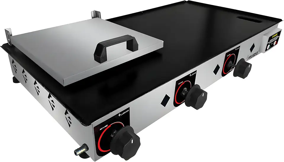 Chapa Para Lanches Semi Profissional 2mm 80x40 C/prensa