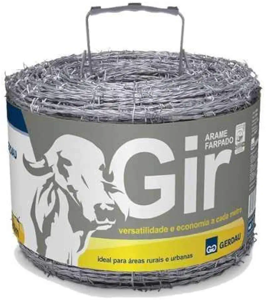 ARAME FARPADO GIR ROLO 250MTS - GERDAU