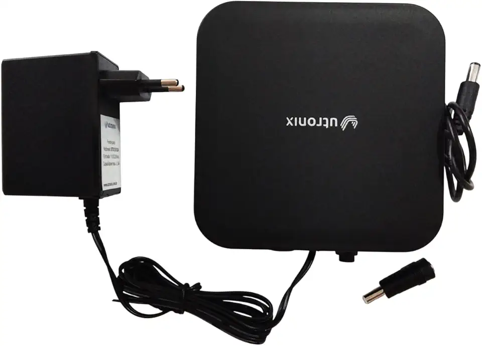 Nobreak para roteador wifi internet camera cftv 12V até 2A com baterias