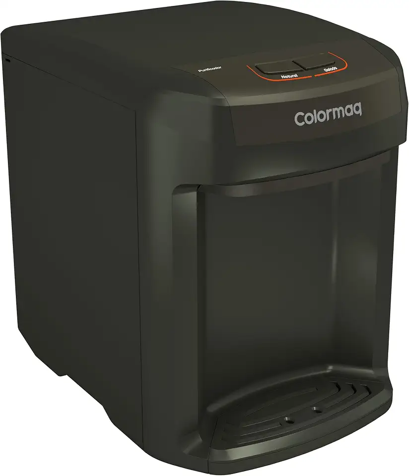 Purificador de Água Eletrônico Colormaq Natural/Gelada Grafito Bivolt