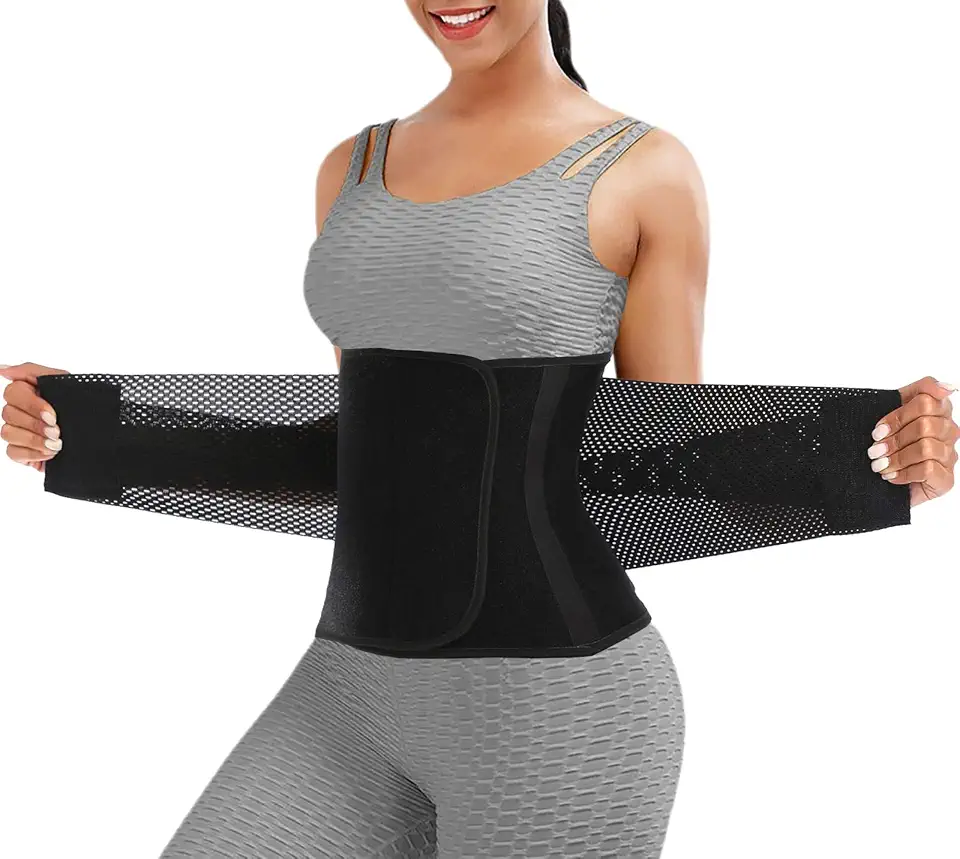 ChongErfei Modelador de cintura feminino – modelador de cintura – cinto modelador corporal emagrecedor – cinto esportivo