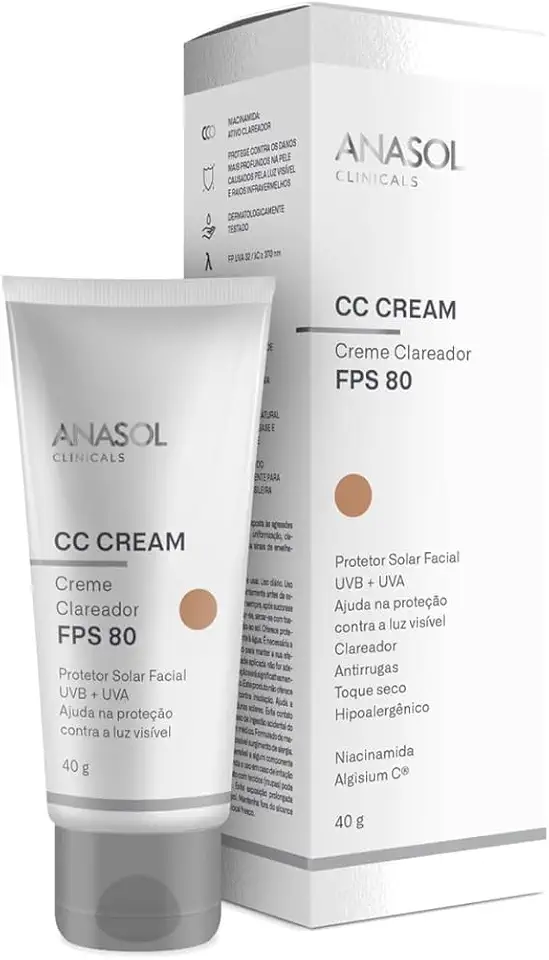 Anasol Clinicals CC Cream Facial FPS 80-40 g