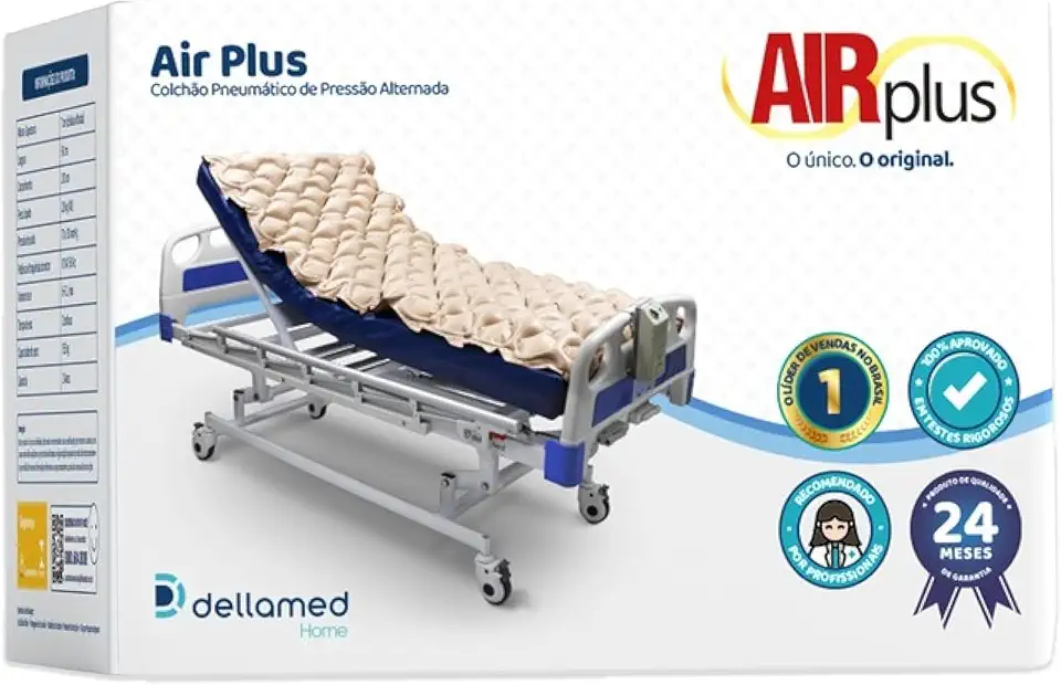 Dellamed Colchão Kit Air Plus - 135Kg - 127V