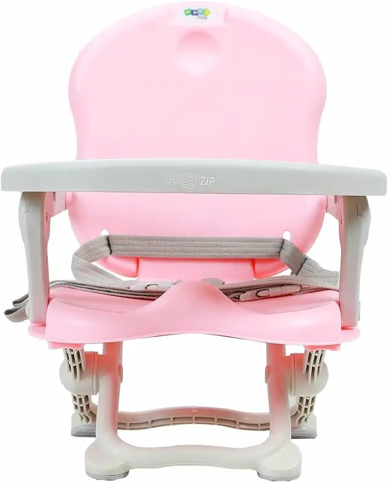 Maxi Baby Cadeira De Alimentação Portátil P/Bebê Zip (Rosa)