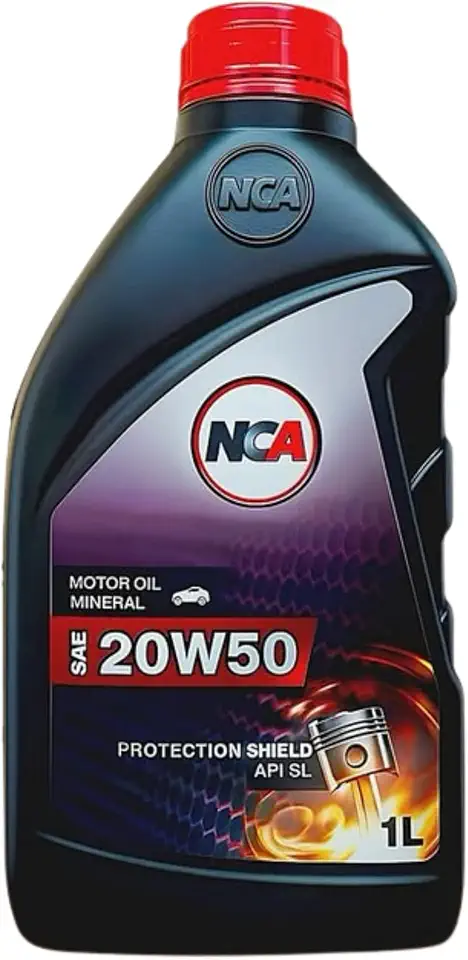Óleo Motor 20W50 Mineral - NCA | Protection Shield | API SL | Registro ANP 22241