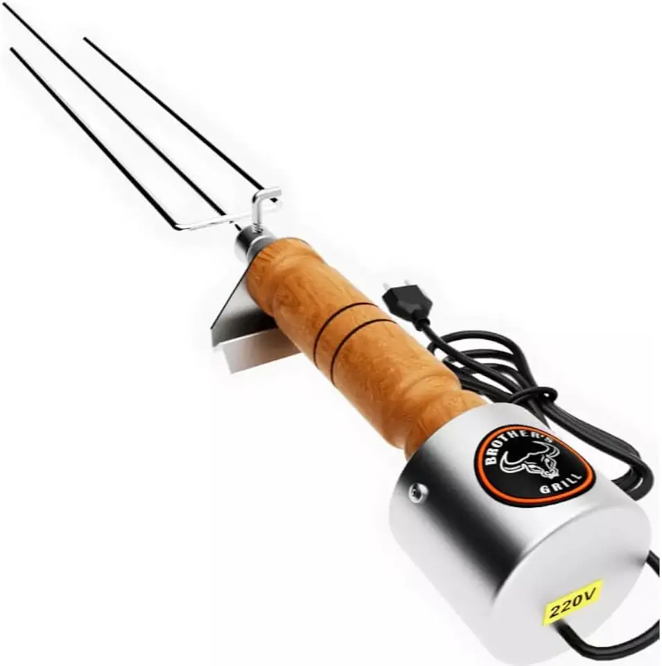 Giratório Elétrico Linha eco Churrasco | Para Frango Inteiro até 5kg | com Timer Digital para Assar Uniformemente(110V)