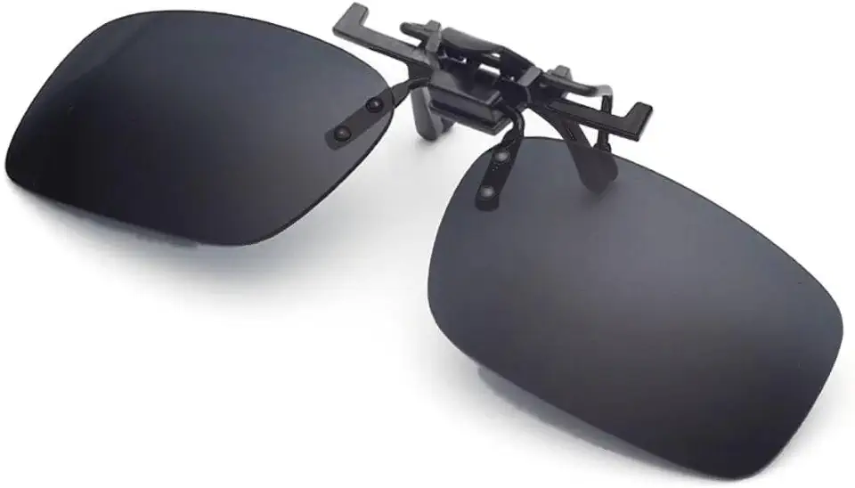 Clip On Para Oculos Lente Sobrepor Dirigir A Noite Bike Pesca Polarizado Proteção Uv400