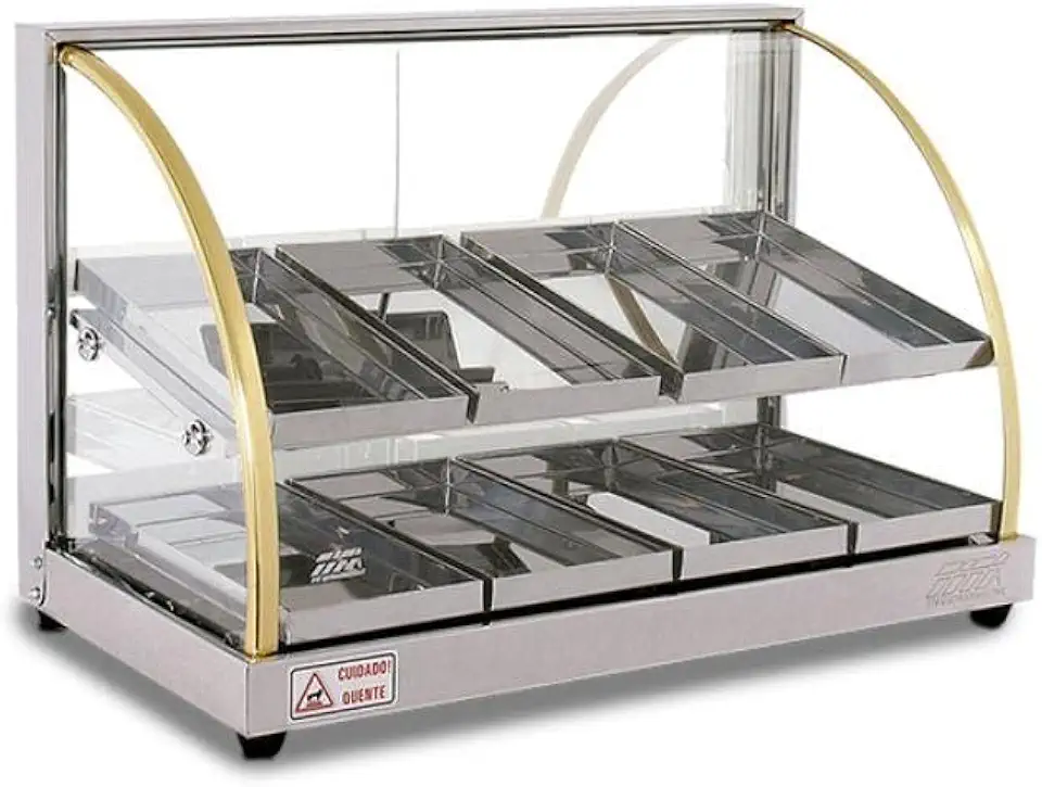 Estufa para Salgado com 8 Bandejas Dupla 110 V