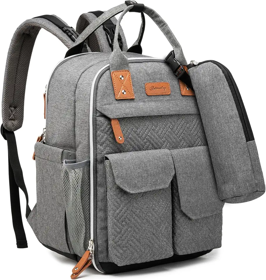 Mochila bebe Bolsa Maternity para fraldas Grande capacidade Tecido impermeável