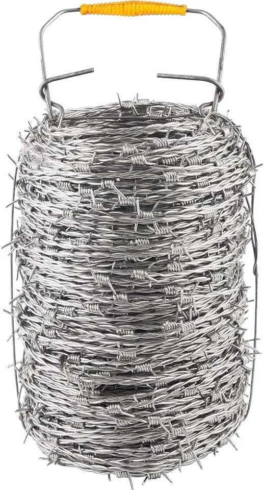 Rolo de Arame Farpado, 100 Metros, Aço Galvanizado