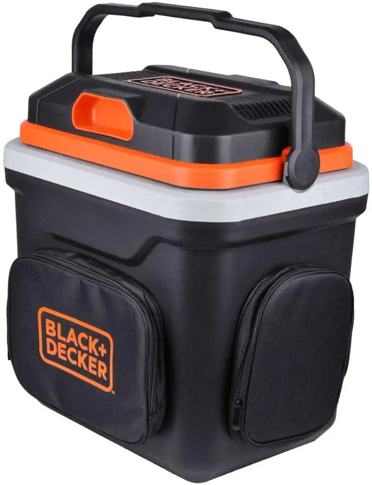 BLACK+DECKER Mini Geladeira Portátil, Ideal para Viagens e Acampamentos, Capacidade de 24 Litros, Modelo BDC24L