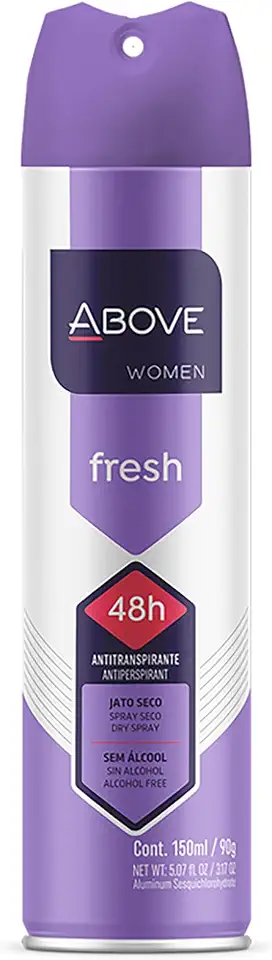 Above Desodorante Aerosol 150Ml Women Fresh