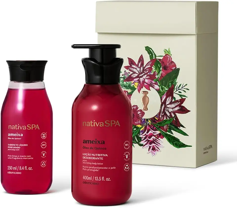 Kit Presente Dia Das Mães 2026 Nativa Spa Ameixa (2 Itens)