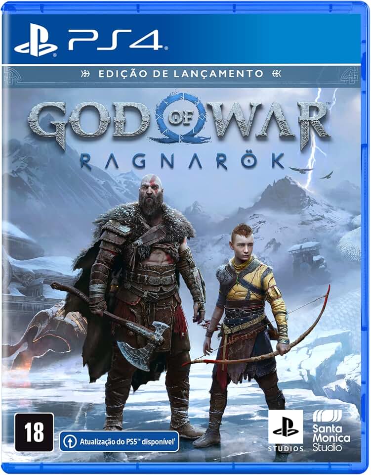 God of War Ragnarök - Edição de Lançamento - PlayStation 4