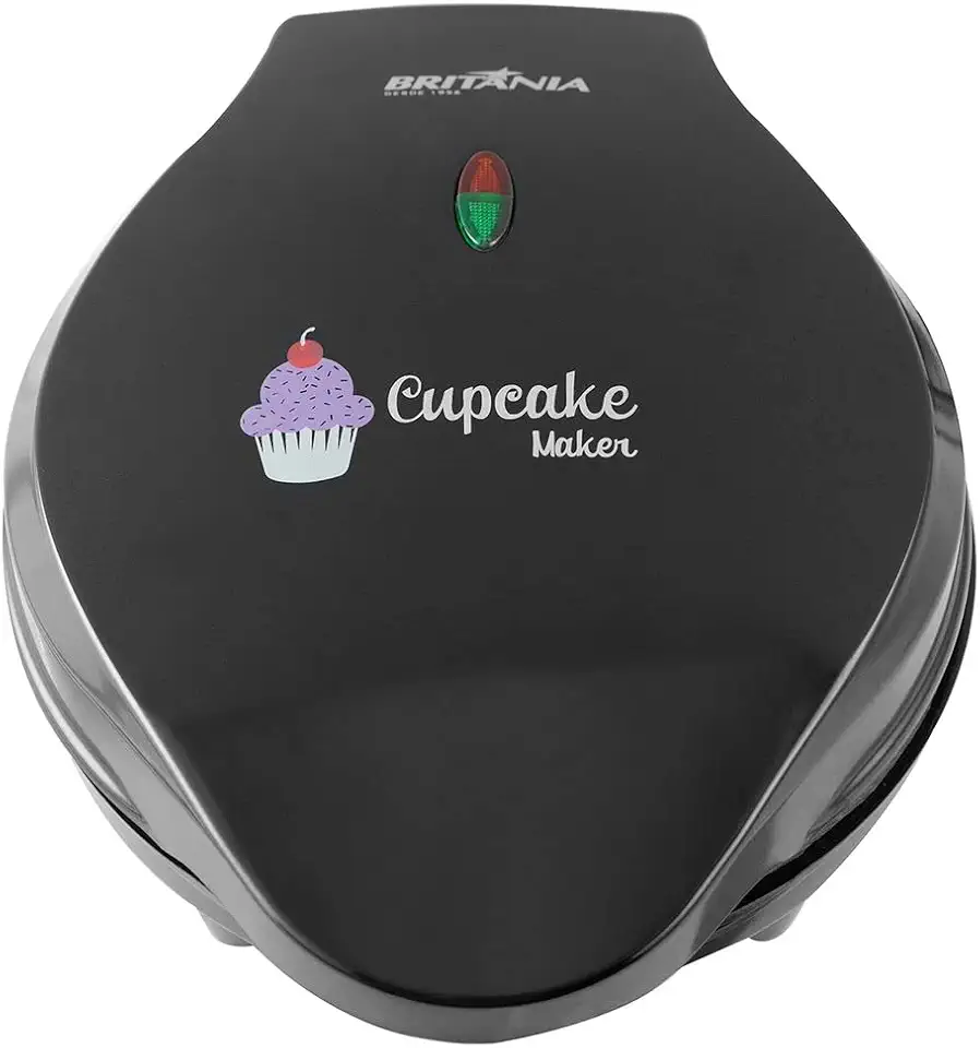 Cupcake, Cupcake Maker 3, 7 cupcakes, Preto, 220v, Britânia