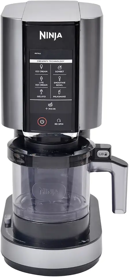 Ninja, Sorveteira, Creami, 7 Programas Auto-iQ, Tecnologia Creamify, 127 v