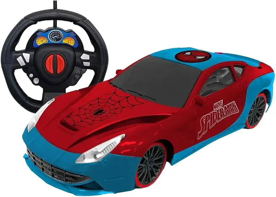 Candide, Carrinho de Controle Remoto com três funções, Homem-Aranha Autoracing