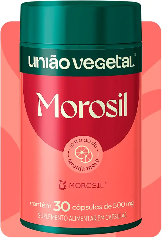 Morosil 500mg Puro Original Galena | Extrato de Laranja Moro | Antocianinas para Metabolismo Lipídico