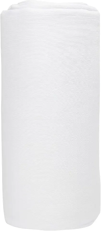 Lençol de Berço com Elástico Bebê – Tecido Soft 100% Algodão – Para Colchão Padrão Americano até 70x130x12cm – Conforto e Praticidade (Branco)