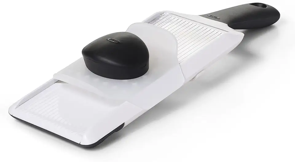 OXO Good Grips fatiador de mandalina portátil, Branco, Standard, 1