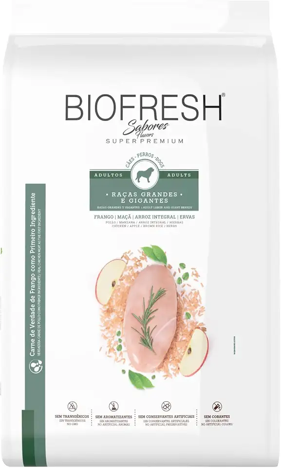 Biofresh Ração Super Premium Frango Adulto Grande E Gigante 15Kg