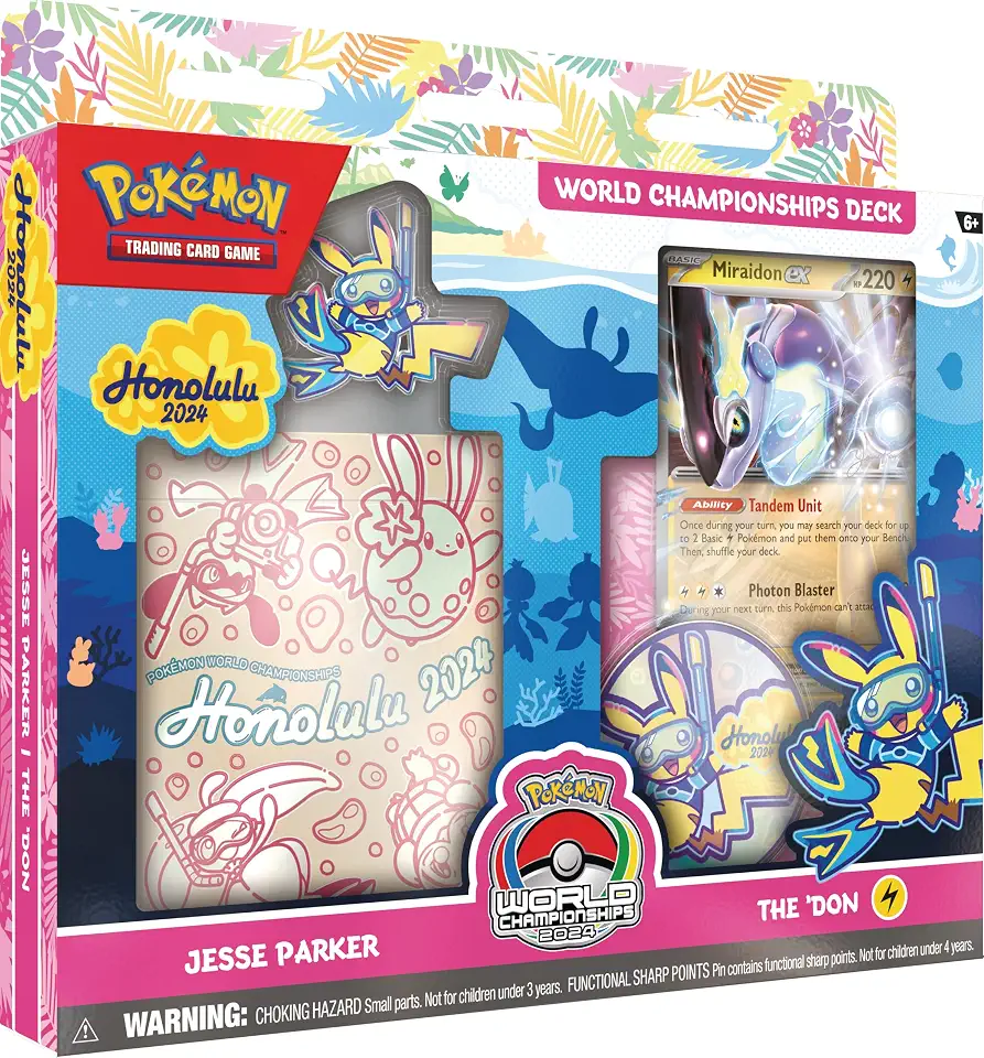 Pokemon TCG: Wcs Decks (2024) - Jesse Parker - Inglês
