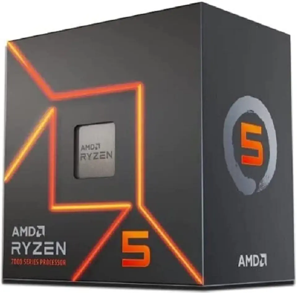 PROCESSADOR AMD RYZEN 5 7600 4.0GHz (TURBO 5.2GHz) 38MB CACHE AM5 100-100001015BOX