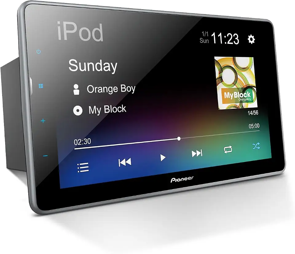 Pioneer DMH-T450EX 23 cm - WebLink, Bluetooth - Receptor multimídia flutuante