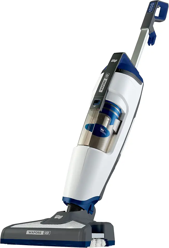 WAP Extratora Higienizadora e Aspirador de Pó WAPORE UP, 1 Litro, com 2 MOPS Microfibra Laváveis, 150mbar 1600W 220V