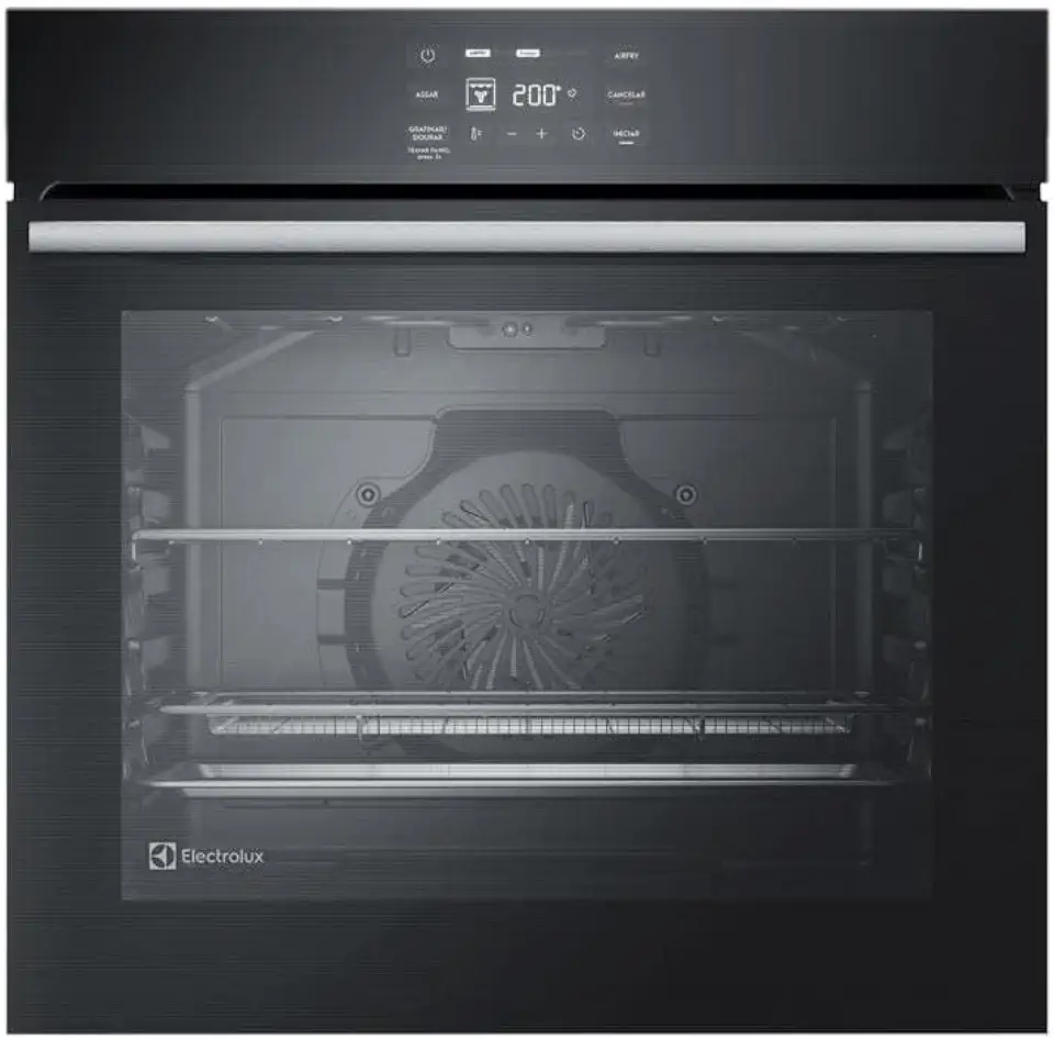 Electrolux Forno de Embutir Elétrico Electrolux 80L Experience Air fryer, PerfectCook360 e Painel Touch (OE8EA) 220V