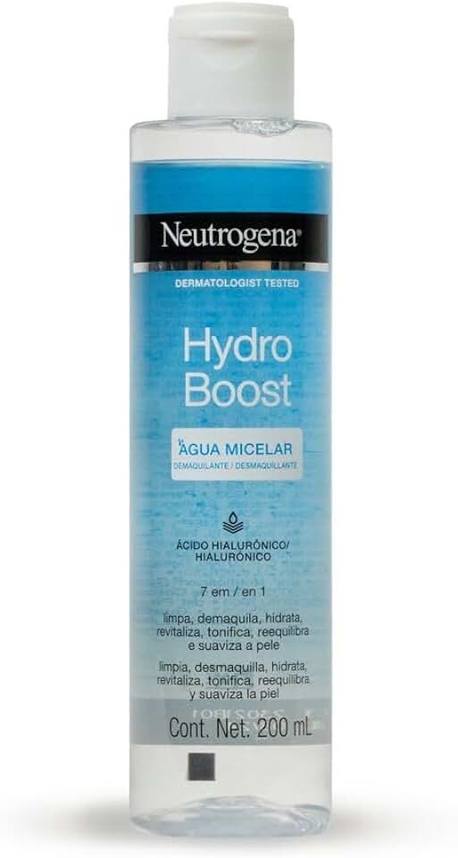 Neutrogena Água Micelar Demaquilante Hydro Boost, 200ml