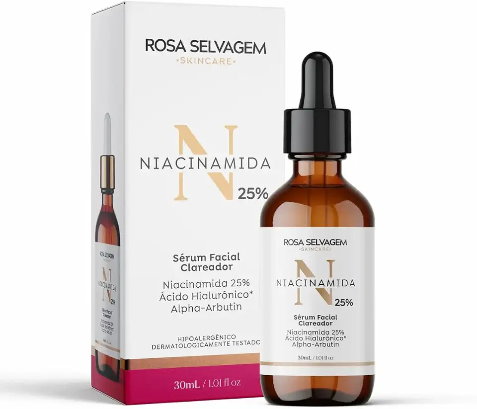 Serum Facial Hidratante Clareador Manchas Escuras Nianamida 30ml