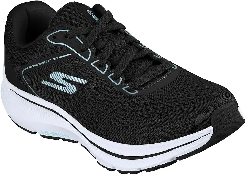 Tênis De Corrida Skechers Go Run Consistent 2.0-Mile Ma Preto
